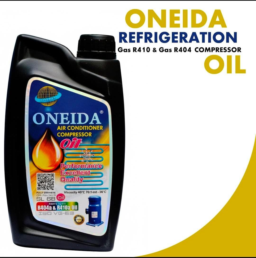 Oneida ORI Fax No.6 SL68 Air Conditioner & Refrigeration Compressor Oil - Image 2
