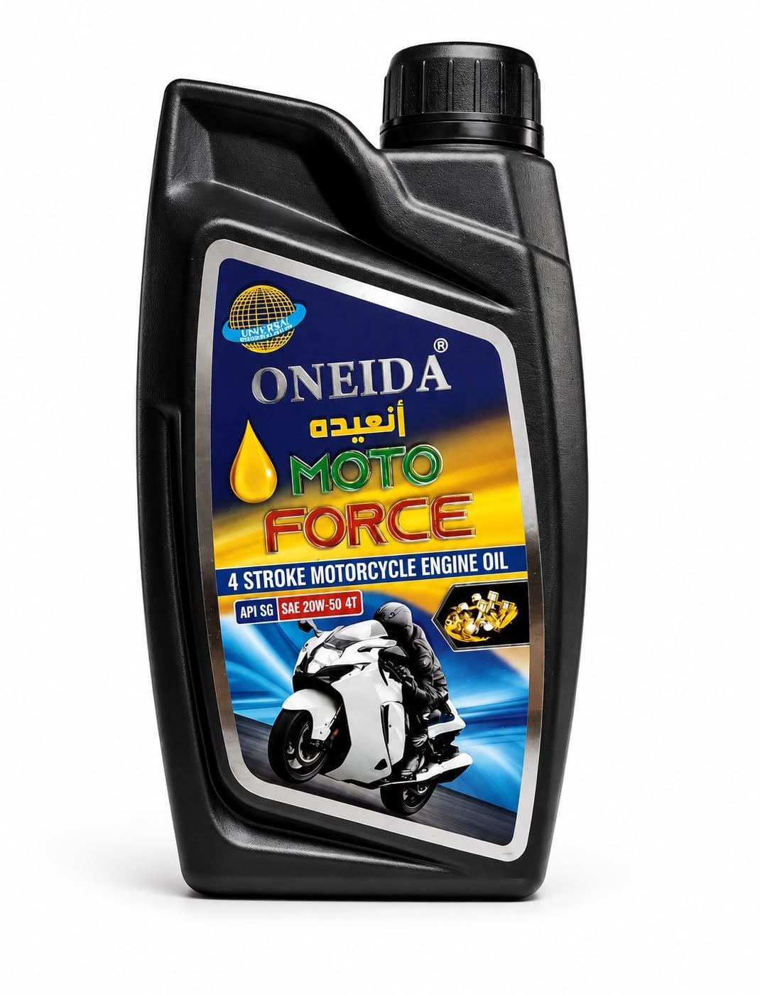 Oneida Moto Force 4-Stroke Motorcycle Engine Oil - Image 3