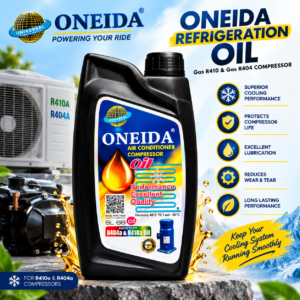 Oneida ORI Fax No.6 SL68 Air Conditioner & Refrigeration Compressor Oil